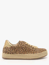 Sneakers Uit Leder Gabor Goud women 32